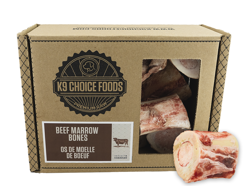 K9 Choice Beef Marrow Bones 3lb Box