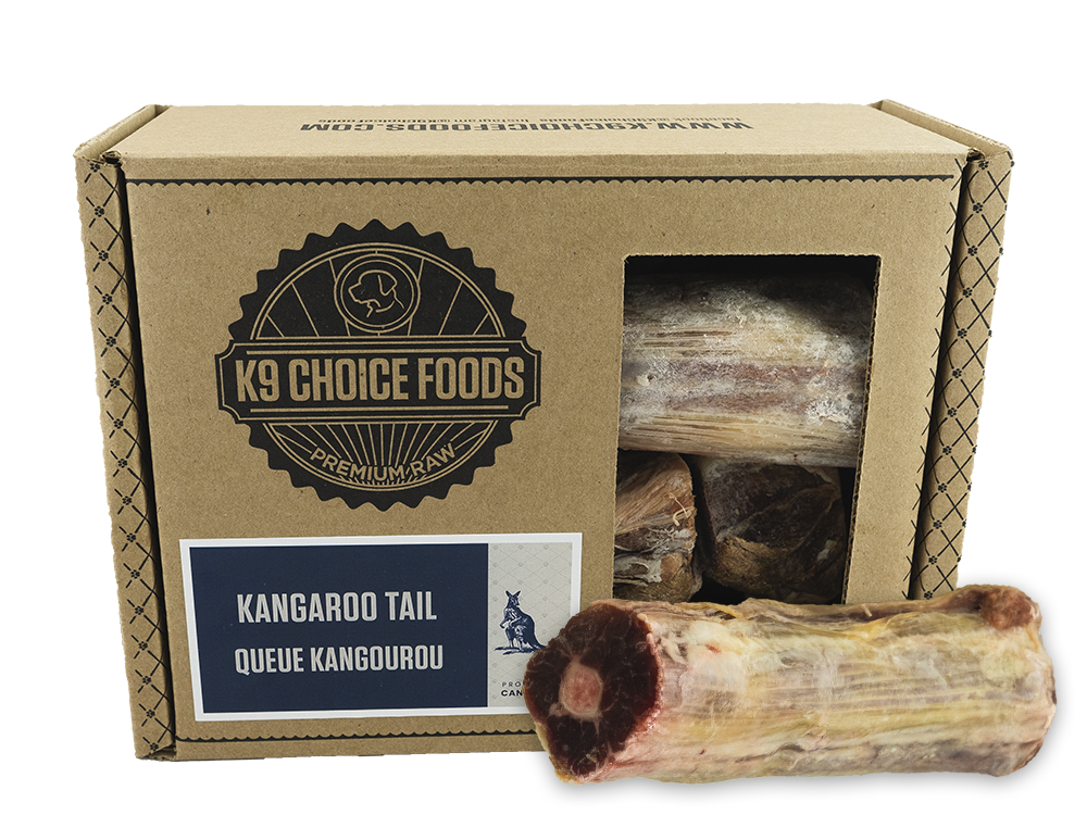 K9 Choice Cut Kangaroo Tail 3lb