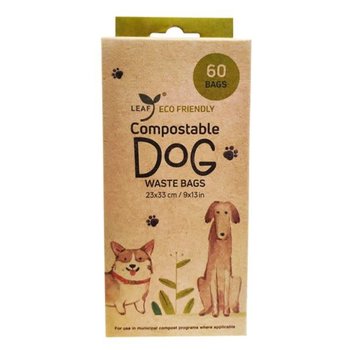 Eco Friendly Compostable Poop Bag - 60 Count - 4 Rolls