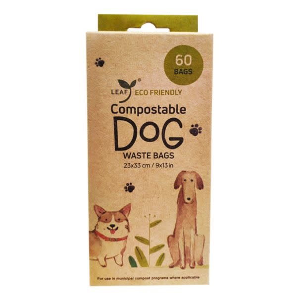 Eco Friendly Compostable Poop Bag - 60 Count - 4 Rolls