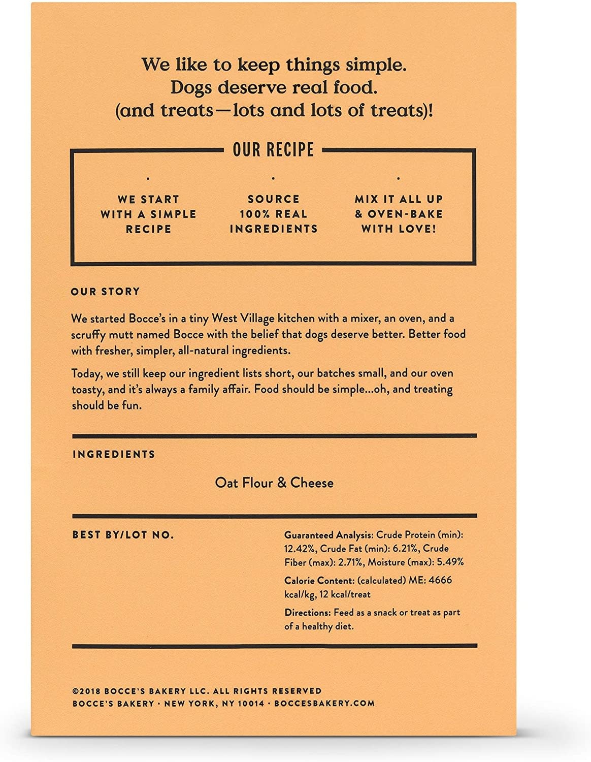 Bocce's Bakery Cheese Biscuits - 14oz