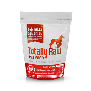 Totally Raw Pet Food Land Lover - 4.895lb