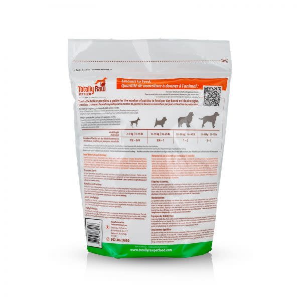 Totally Raw Pet Food Total Balance Turf Patty - 4.895lb