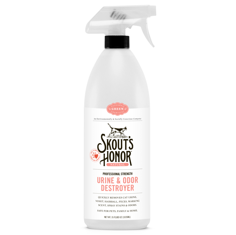 Skout's Honor Cat Urine & Odor Destroyer - 35oz