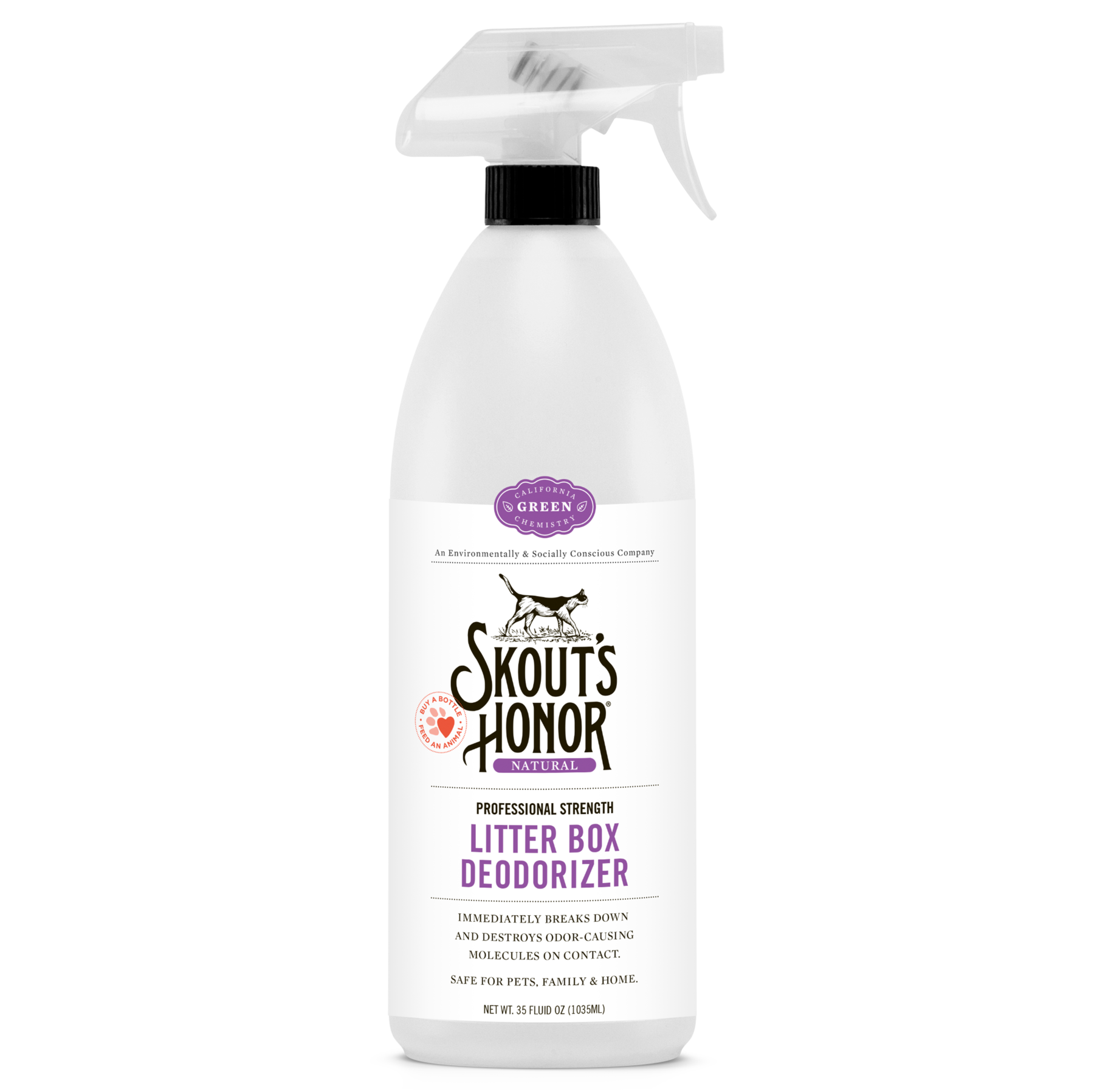 Skout's Honor Litter Box Deodorizer - 35oz