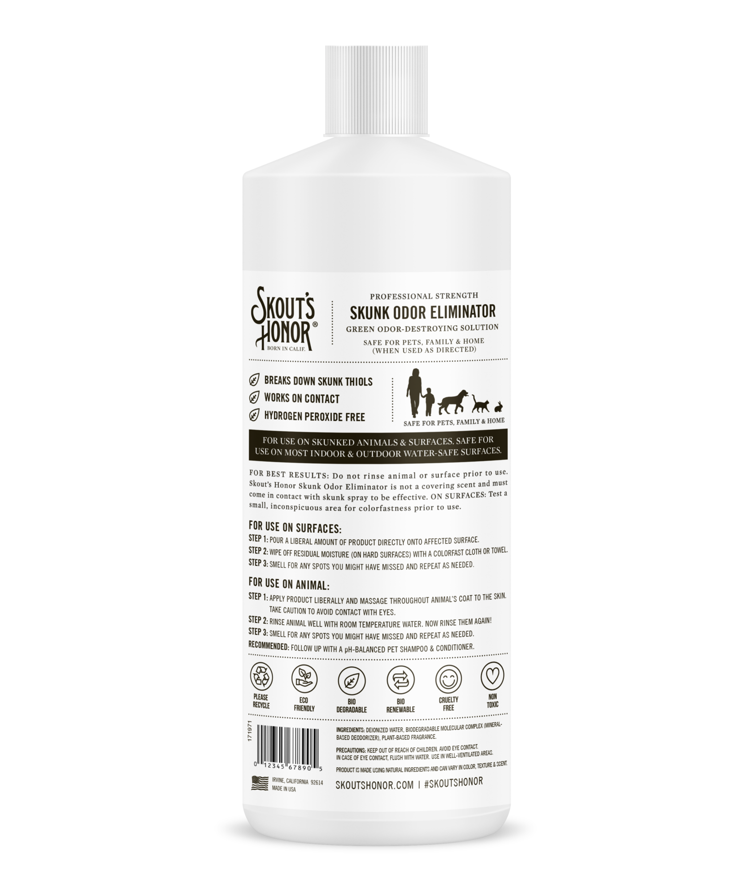 Skout's Honor Skunk Odor Eliminator 32oz