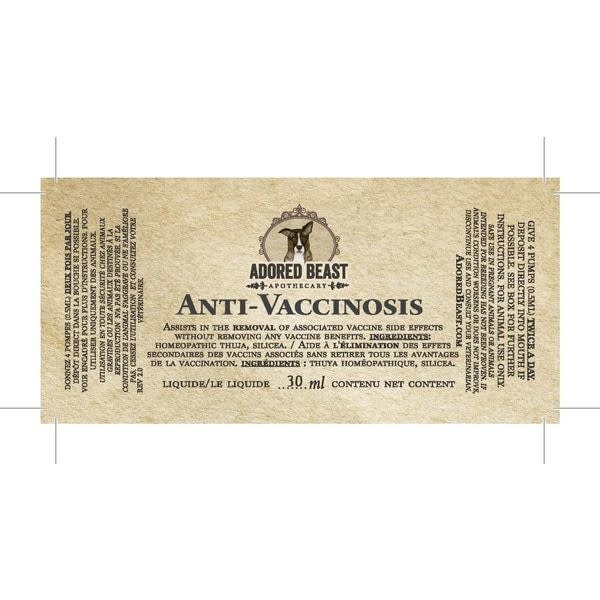 Adored Beast Apothecary Anti Vaccinosis - 30ml
