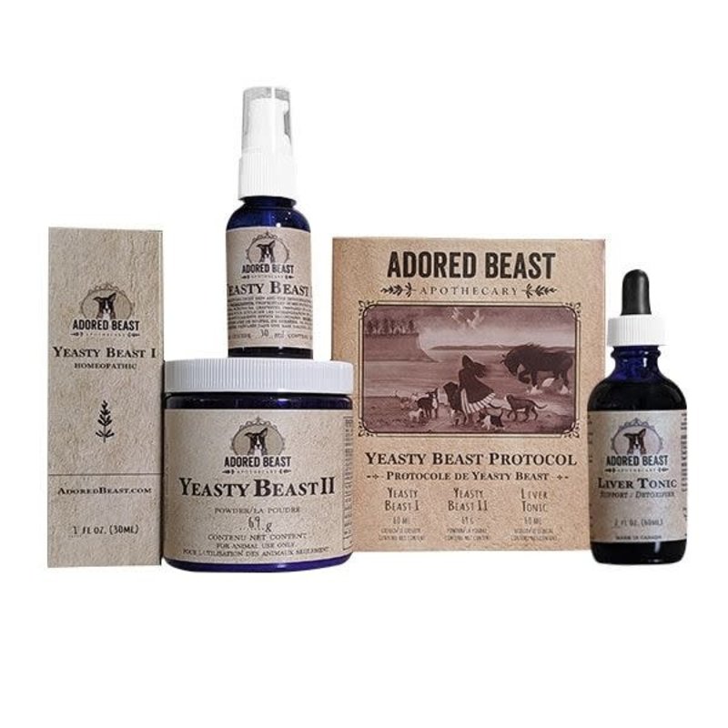 Adored Beast Apothecary Yeasty Beast Protocol - 3 product kit