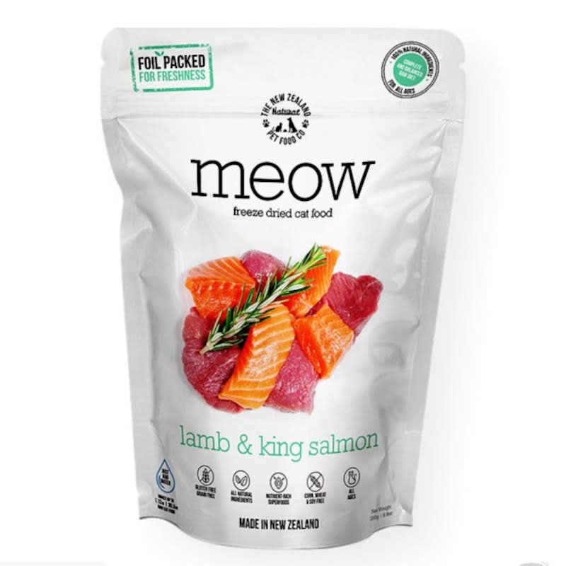 The New Zealand Natural Pet co. Meow Lamb & Salmon 9.9oz/280g