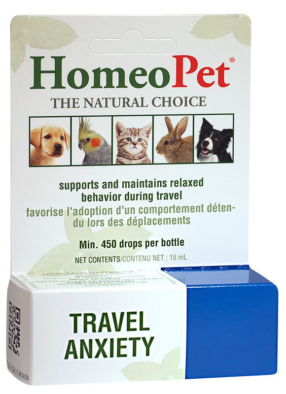 Homeopet Anxiety Products - Travel Anxiety 15ml