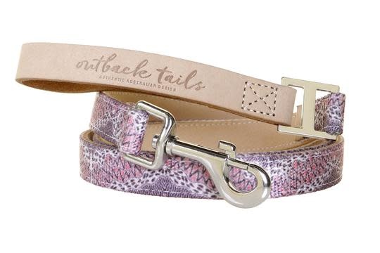 Outback Tails Vaughn Springs  Leash - Red & Black