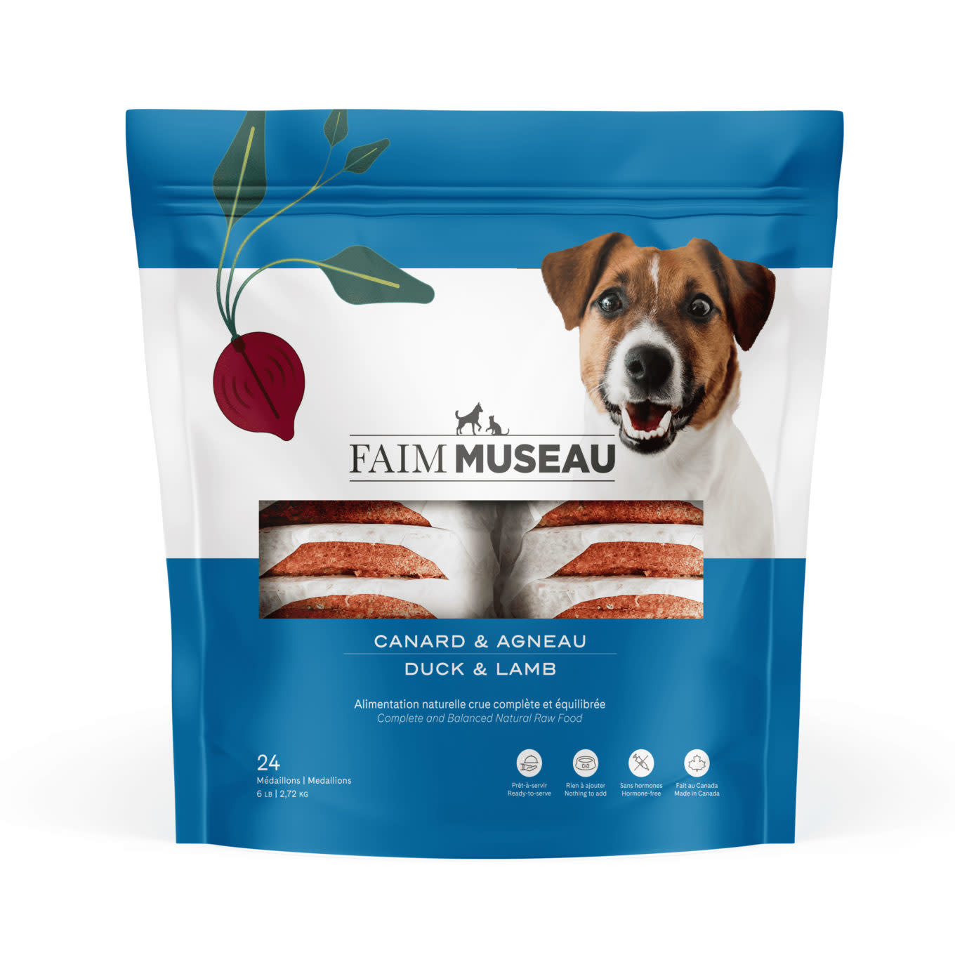 Faim Museau Duck & Lamb Hypoallergenic - 6lb