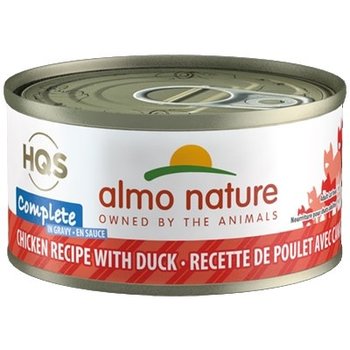 Almo Nature Hqs Complete Chicken Recipe With Duck In Gravy