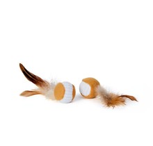 Bud'Z Cat Toy Ball With Feather Jar