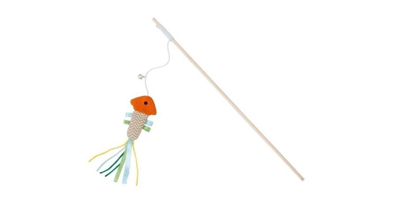 Bud'Z Bud'Z Cat Toy Swing Stick Fish