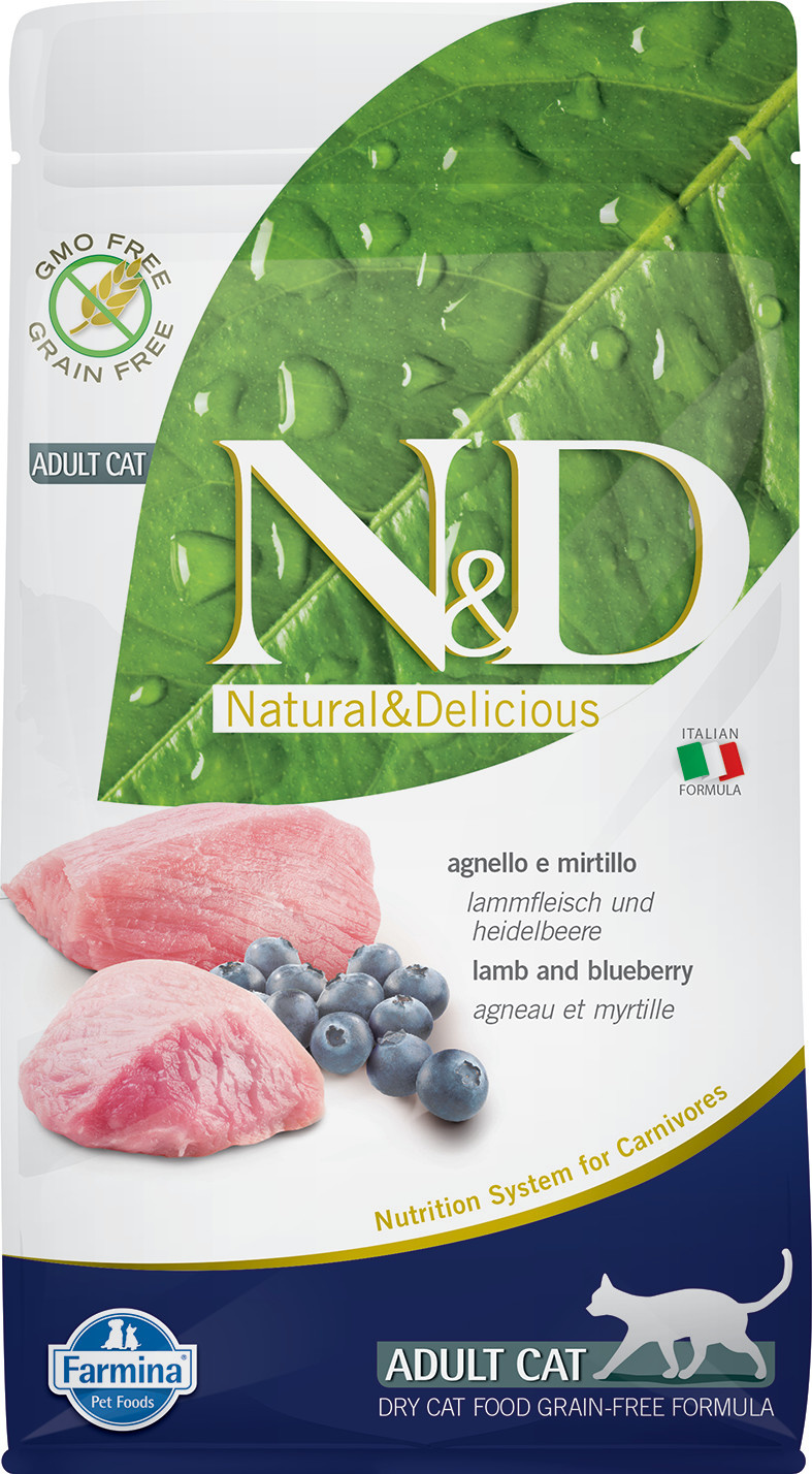 Farmina N&D Prime Grain Free Cat Lamb & Blueberry