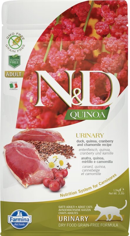 Farmina N&D Quinoa Grain Free Cat Urinary Duck
