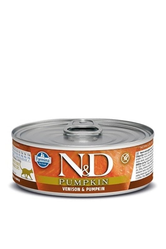 Farmina N&D Pumpkin Cat Food Canned Venison