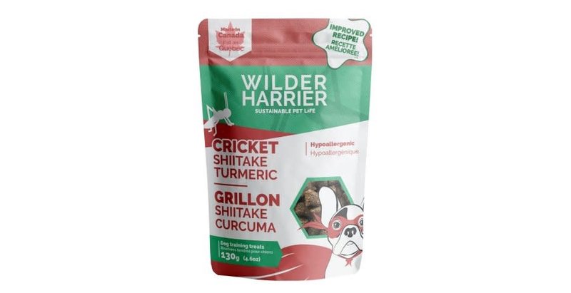 Wilder Harrier Dog Training Treats - Cricket, Shiitake And Turmeric