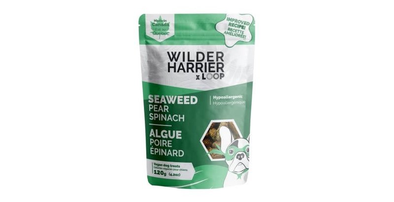 Wilder Harrier Vegan Dog Treats - Seaweed, Pear And Spinach