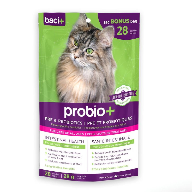 Baci+ probio+ | Prebiotics & probiotics for cats of all ages 28g