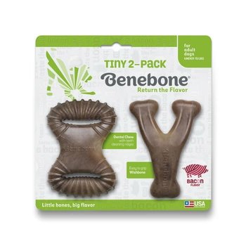 Benebone Puppy & Tiny Dog - Tiny Bacon 2pk