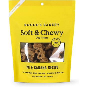 Bocce's Bakery Bocce's Bakery - Peanut Butter & Banana Soft & Chewy 6oz