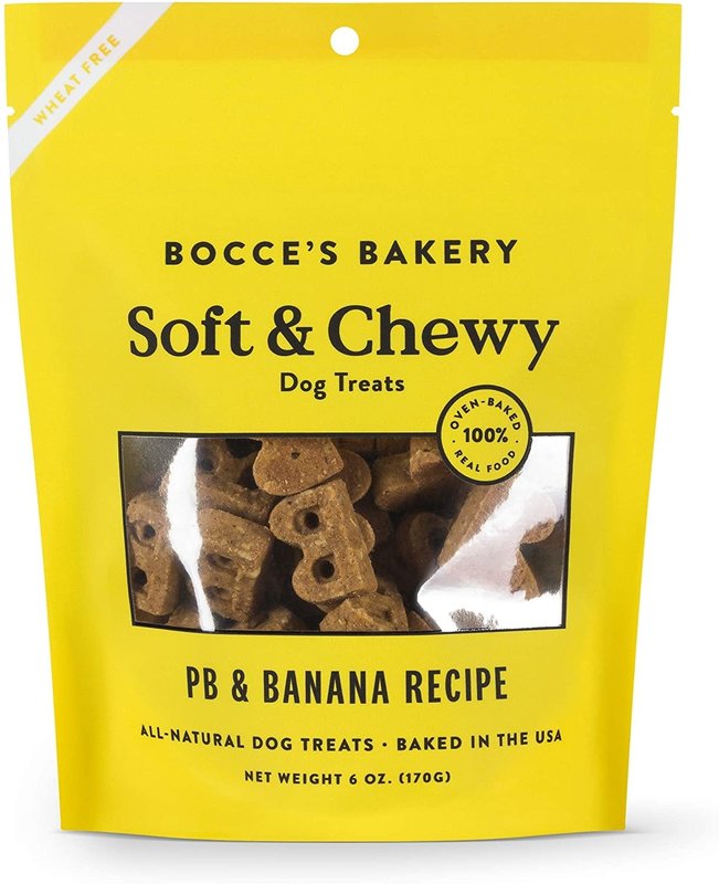 Bocce's Bakery Peanut Butter & Banana Soft & Chewy 6oz