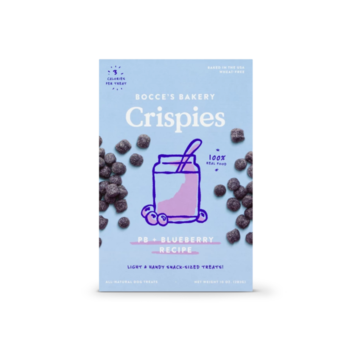 Bocce's Bakery Peanut Butter & Blueberry Crispies 10oz