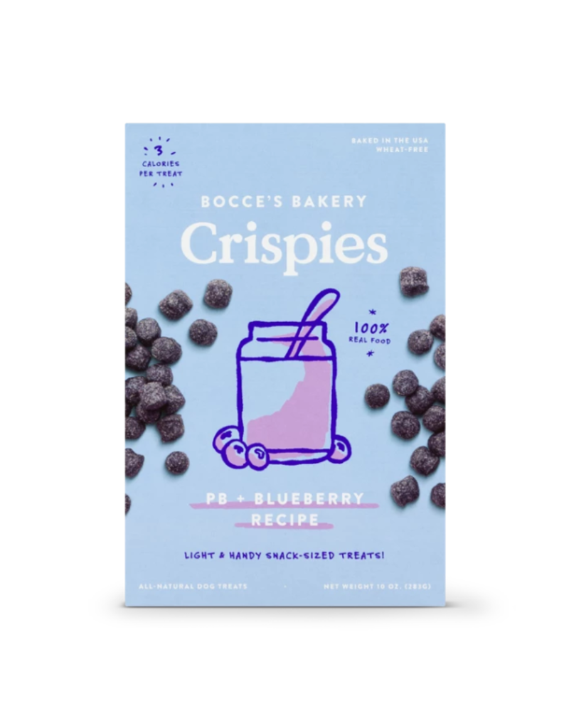 Bocce's Bakery Peanut Butter & Blueberry Crispies 10oz