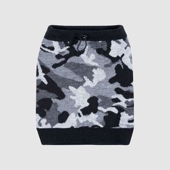 Canada Pooch Northern Knit Snood Black Camo