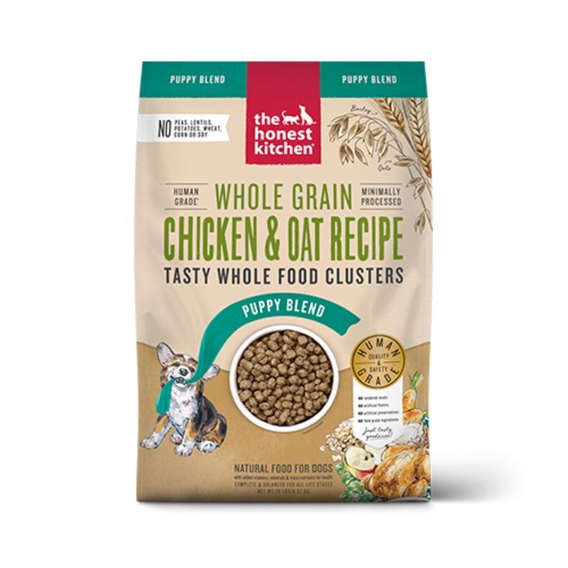 The Honest Kitchen Food Clusters Whole Grain Puppy Chicken