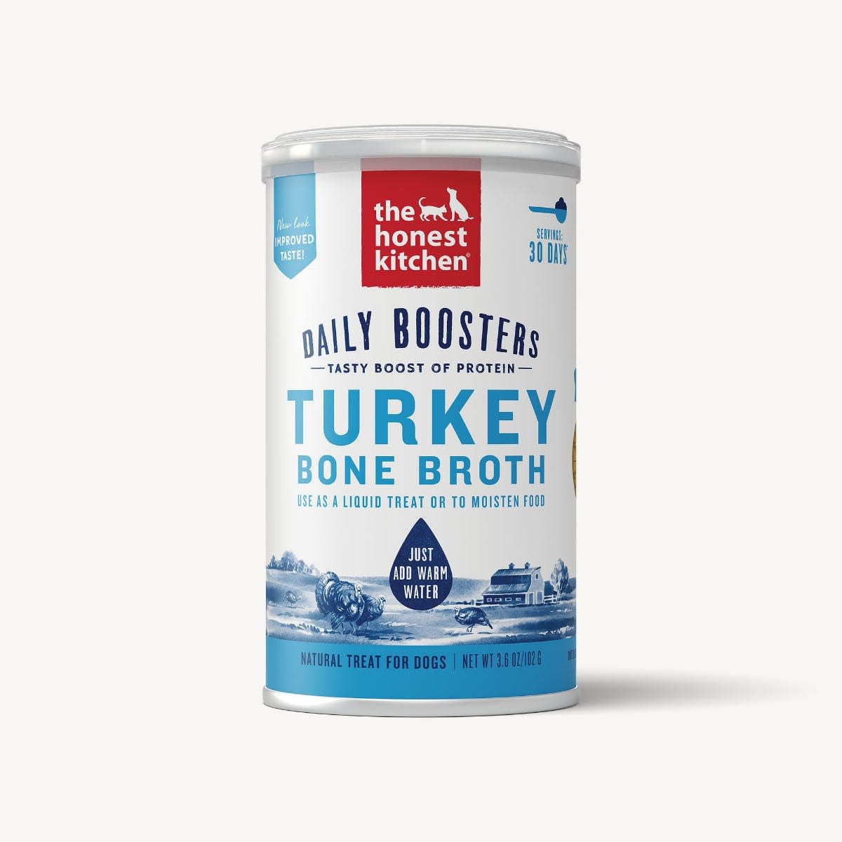 The Honest Kitchen Turkey & Turmeric Bone Broth 3.6oz
