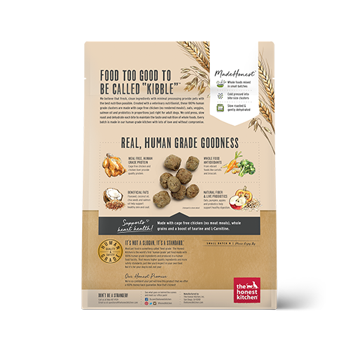 The Honest Kitchen Whole Grain Chicken & Oat Clusters