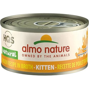 Almo Nature Hqs Natural Kitten Chicken Recipe 70g