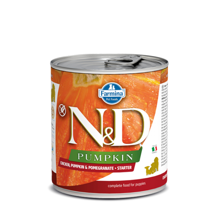 Farmina N&D Pumpkin Puppy - Chicken &  Pomegranate 10oz