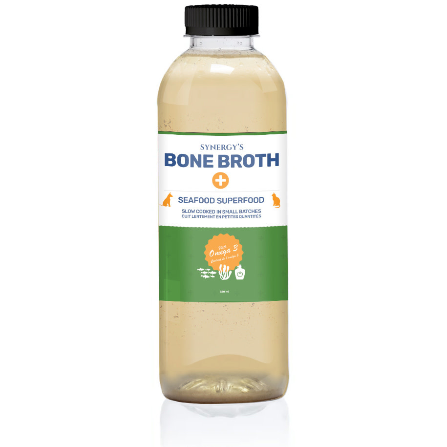 Totally Raw Pet Food Seafood & Kelp Bone Broth