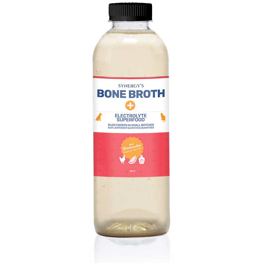 Totally Raw Pet Food Chicken & Goose with Watermelon Electrolyte Booster Bone Broth