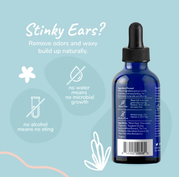 Kin+Kind Clean Ears 4oz