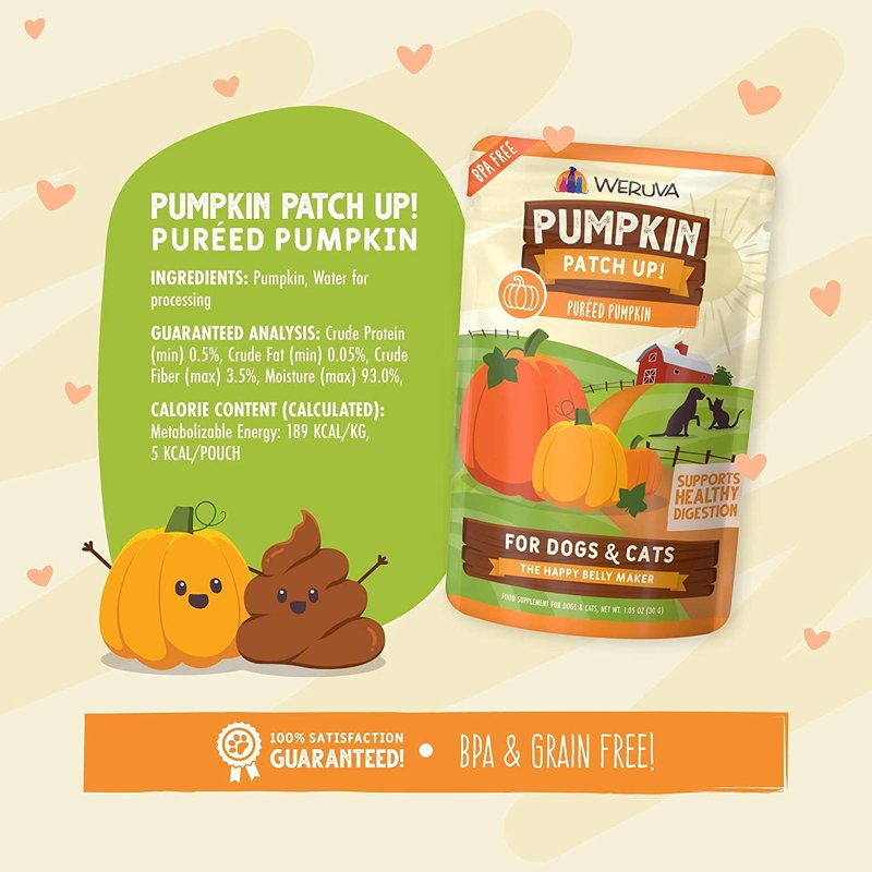 Weruva Pumpkin Patch Up - 100% Pureed Pumpkin