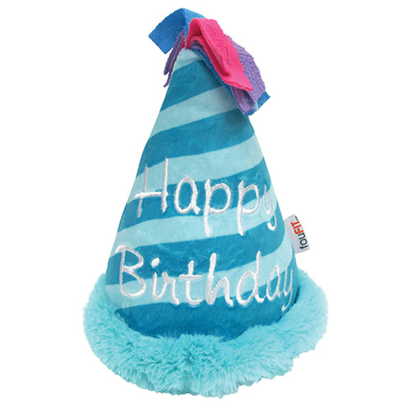 Fou Fou Plush Crinkle Birthday Hat