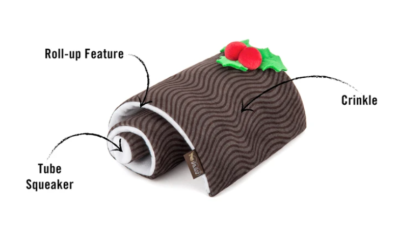 PLAY Plush Toy Yule Log