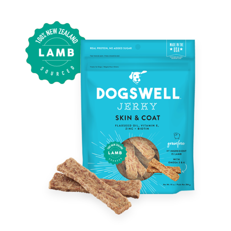 Dogswell Skin & Coat - Lamb Jerky