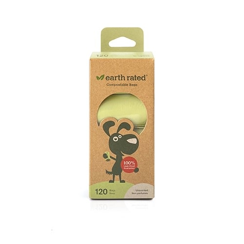 Earth Rated Eco Friendly Compostable Poop Bag 120ct