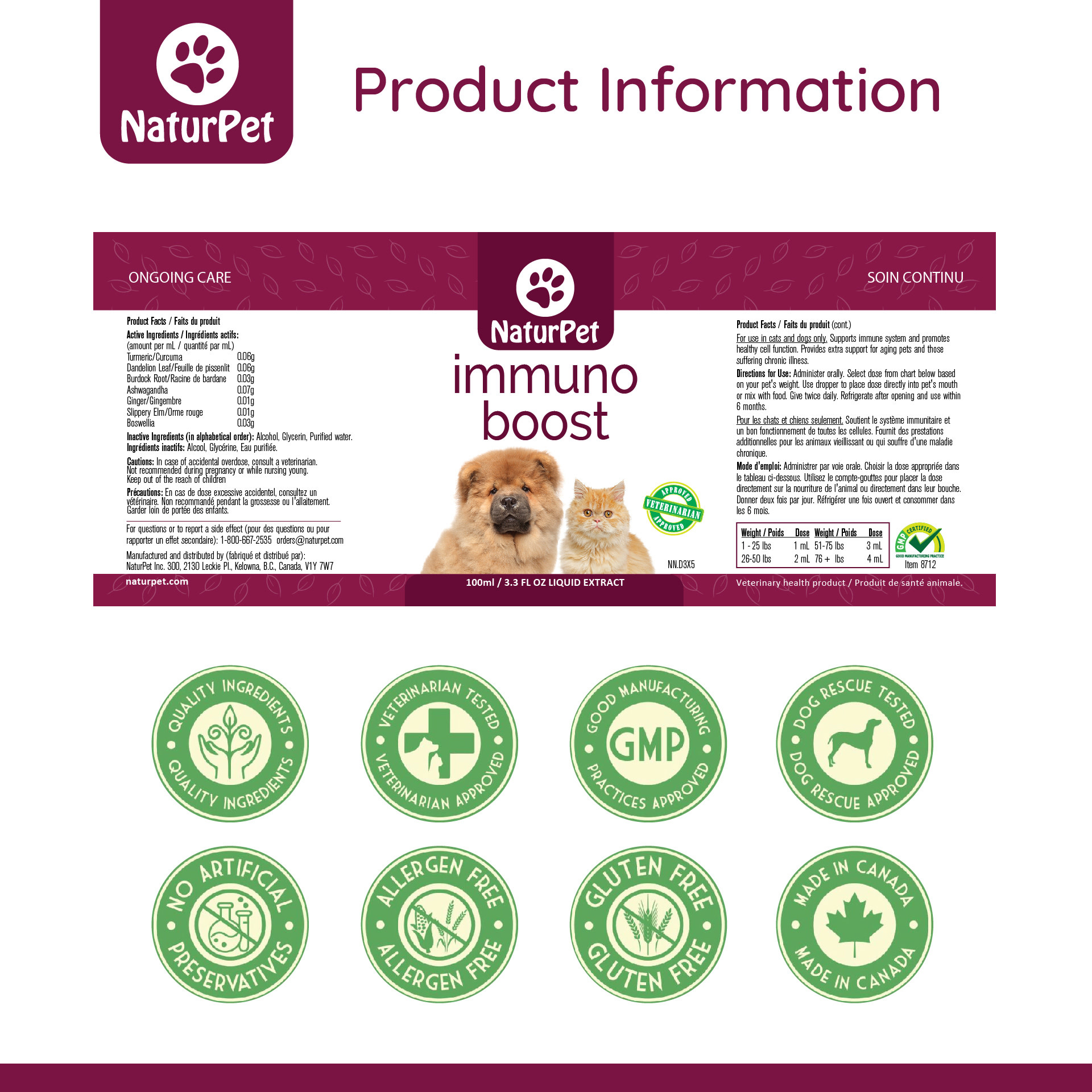 Naturpet Immuno Boost