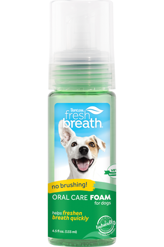 Tropiclean Fresh Breath Foam 4.5oz