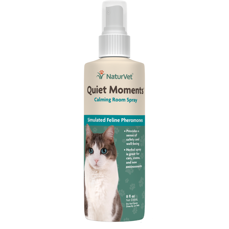 NaturVet Quiet Moments Spray for Cats 8oz