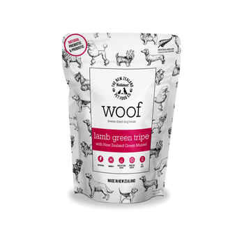 The New Zealand Natural Pet co. Woof Lamb Green Tripe