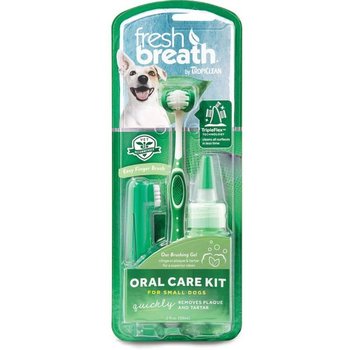 Tropiclean Oral Care Kit Small Dog 3pc