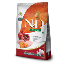 N&D Pumpkin Grain Free Dog Chicken & Pomegranate Med/Max